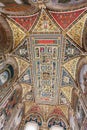 Ceiling of Piccolomini Library in Siena Cathedral Duomo di Sien